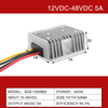 12V إلى 48V 1A إلى 20A مقاوم للماء دفعة DC-DC محول التيار الكهربائي للسيارة