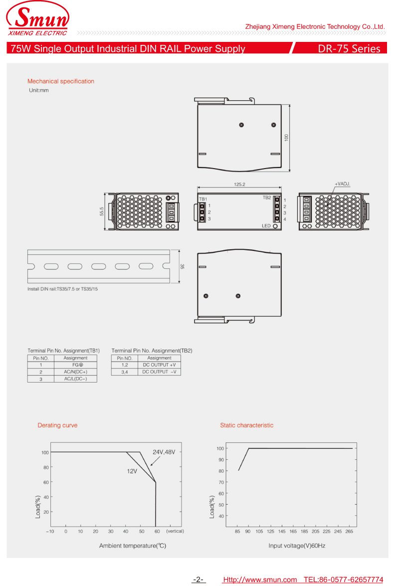 DR-75 المواصفات 2