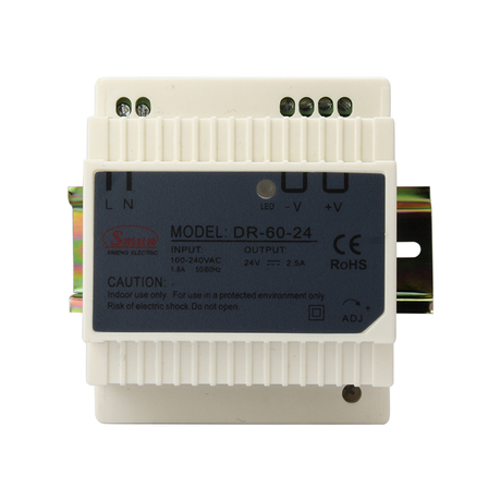 DR-60-24 60W 24VDC 2.5A Din Rail مزود الطاقة للأتمتة الصناعية