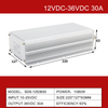 12V إلى 36V 1A إلى 30A IP68 غير معزول DC-DC محول طاقة السيارة