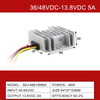 36V/48VDC إلى 13.8VDC 5A إلى 100A إخراج واحد تنحى IP68 محول DC-DC غير معزول 
