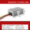 36V/48VDC إلى 13.8VDC 5A إلى 100A إخراج واحد تنحى IP68 محول DC-DC غير معزول 