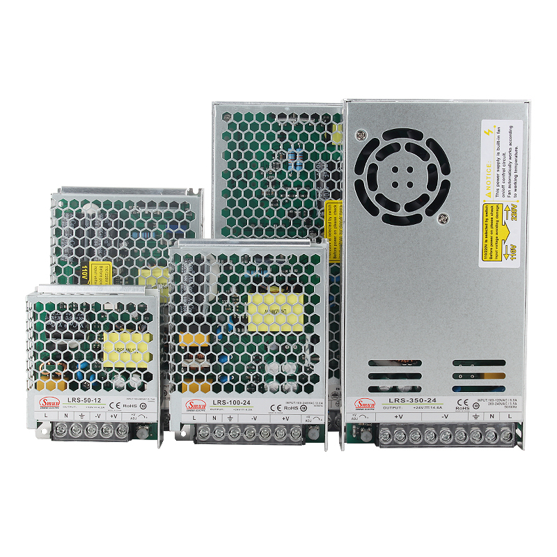 مصدر إمداد الطاقة بتبديل الإخراج الفردي من سلسلة LRS (القوة الكهربائية: 35 وات ~ 600 وات)