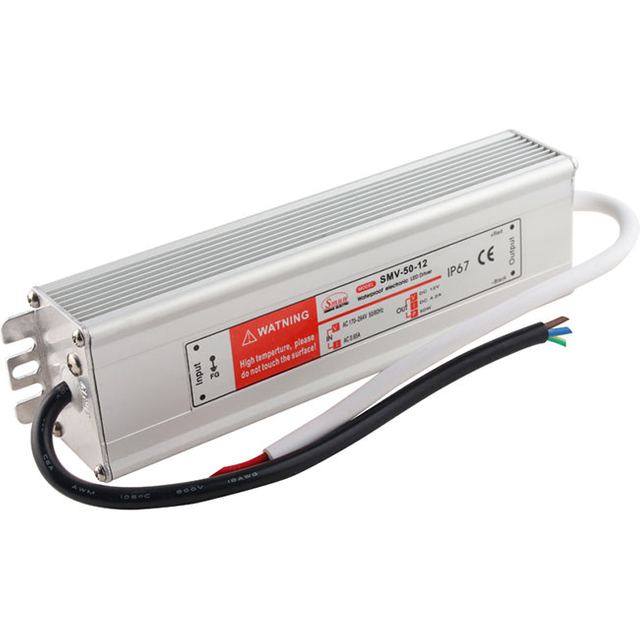 SMV-60 60W مقاوم للماء IP67 12V/15V/24V/36V/48V LED سائق