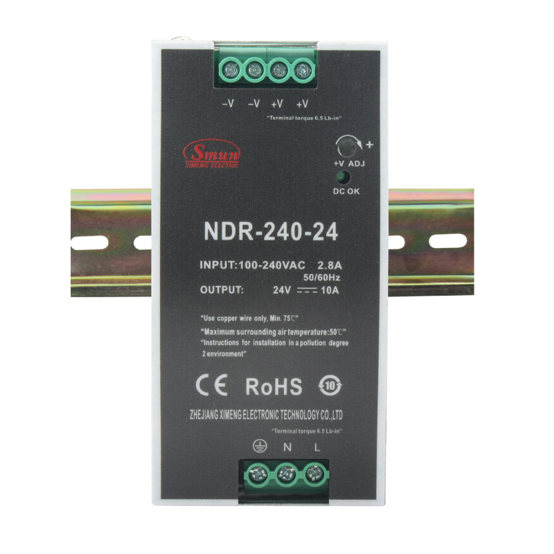 NDR-240 240W Din Rail مزود الطاقة