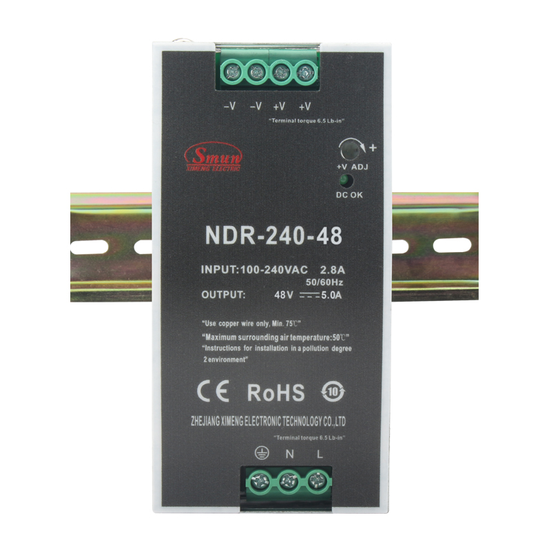 NDR-240 240W Din Rail مزود الطاقة