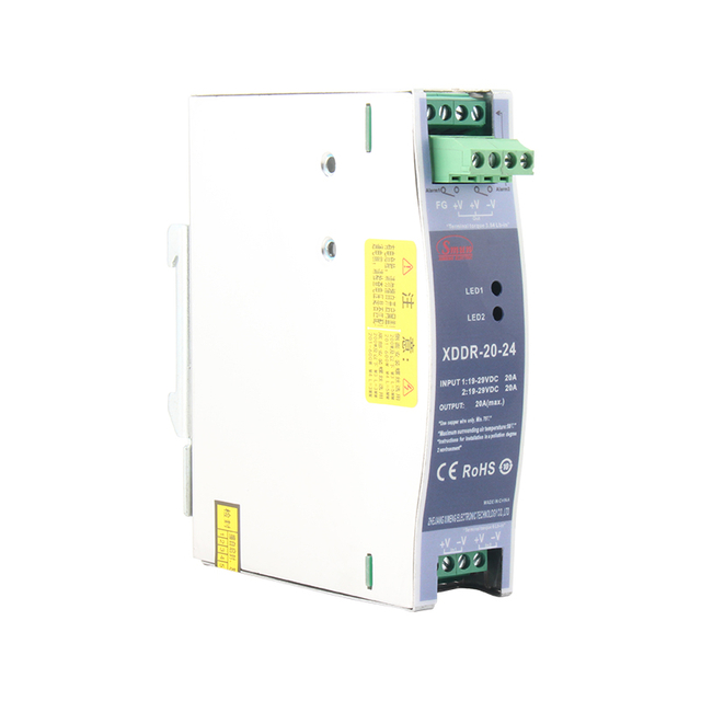 XDDR-20/DRDN-20 12V/24V/48V 20A DIN TYPE TYPE MODULE SIDESS 1+1 و N+1 نظام التكرار
