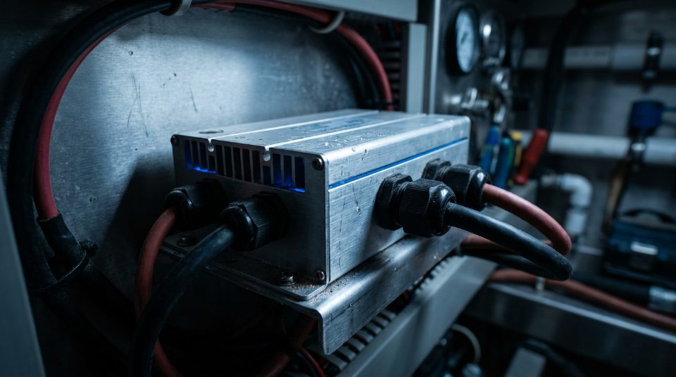 1. كفاءة تحويل عالية في محول IP68 DC DC